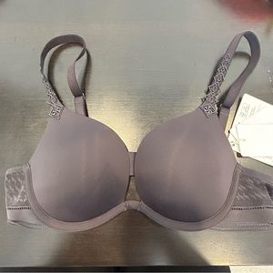 Simone Perele Charcoal Grey Underwire Padded Bra